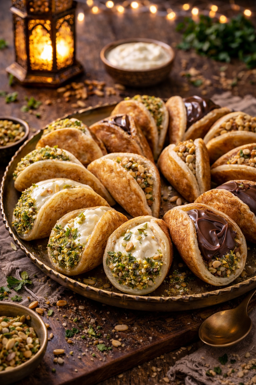 🥞 طريقة عمل القطايف الرمضانية