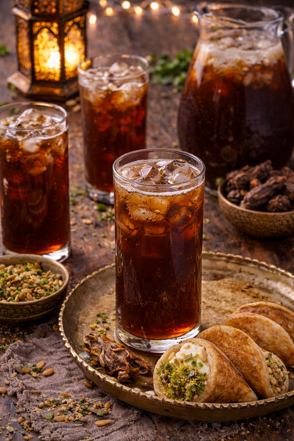 🥤 مشروب تمر هندي طبيعي منعش على الطريقة الرمضانية