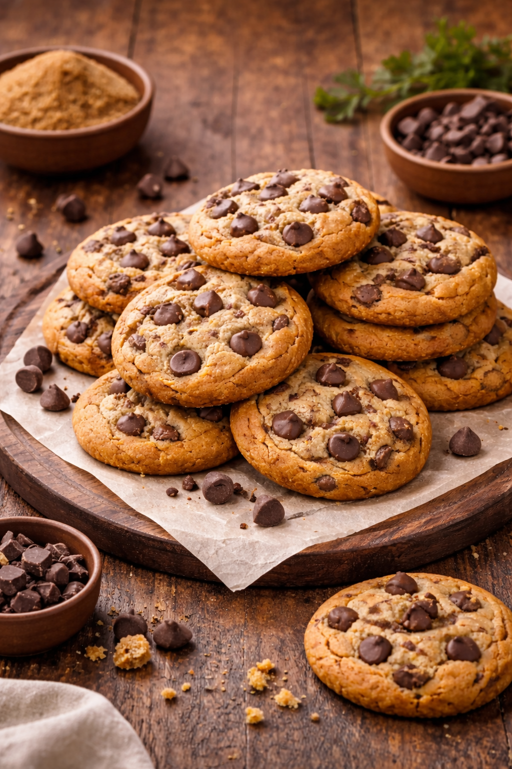 🍪 كوكيز الشوكولاتة – مقرمش من الخارج وطري من الداخل